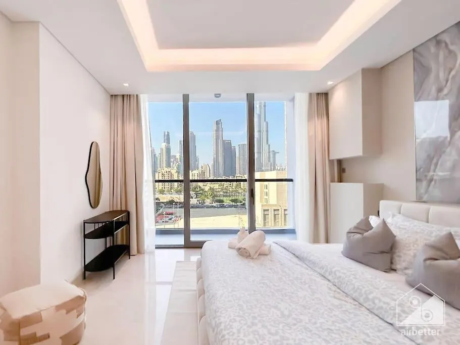 High End 1Bedroom With Balcony & View Dubaj Apartmán