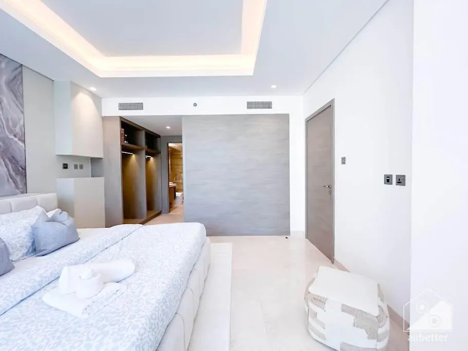 High End 1Bedroom With Balcony & View Dubaj Apartmán